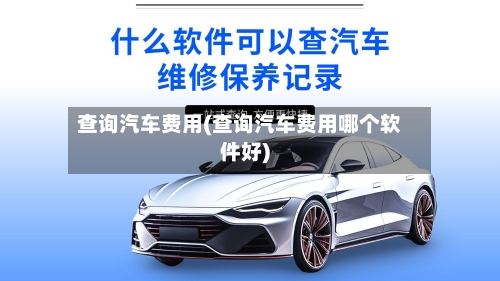 查询汽车费用(查询汽车费用哪个软件好)