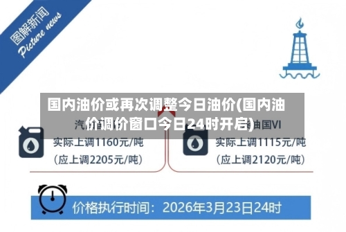国内油价或再次调整今日油价(国内油价调价窗口今日24时开启)