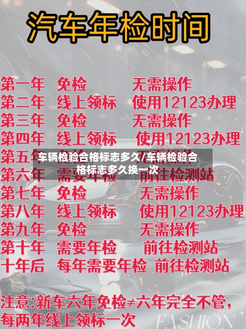 车辆检验合格标志多久/车辆检验合格标志多久换一次