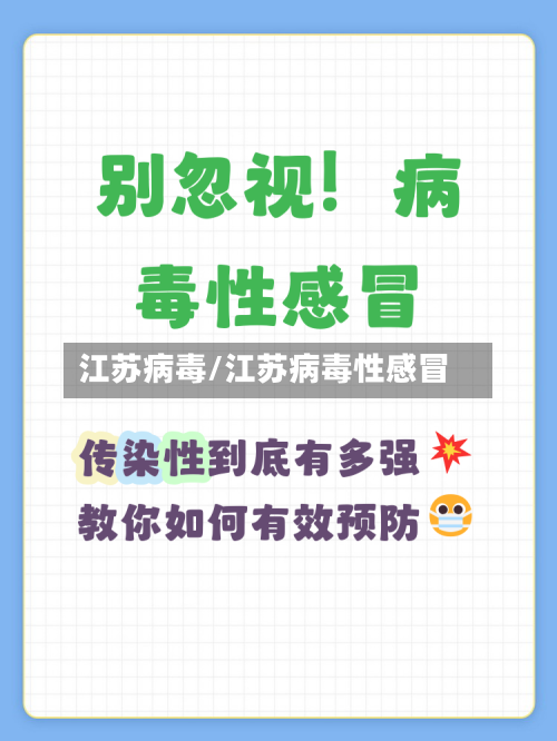 江苏病毒/江苏病毒性感冒-第3张图片