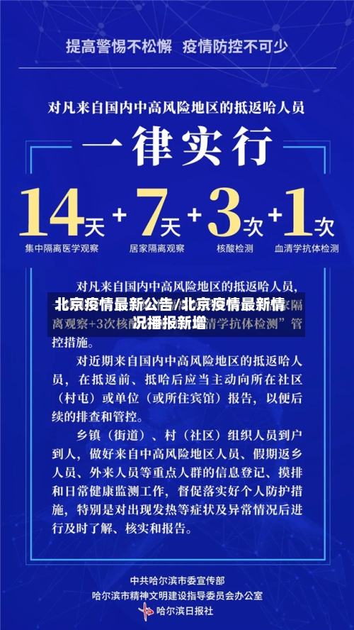 北京疫情最新公告/北京疫情最新情况播报新增