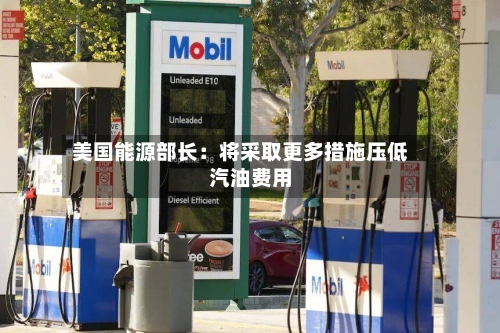 美国能源部长：将采取更多措施压低汽油费用-第2张图片
