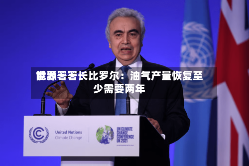 世界能源署署长比罗尔：油气产量恢复至少需要两年-第3张图片