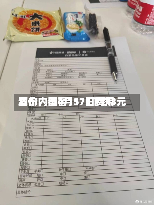 酒价内参4月17日费用发布，国窖1573下跌3元