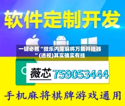 一键必胜“微乐内蒙麻将万能开挂器	”(透视)其实确实有挂-第2张图片