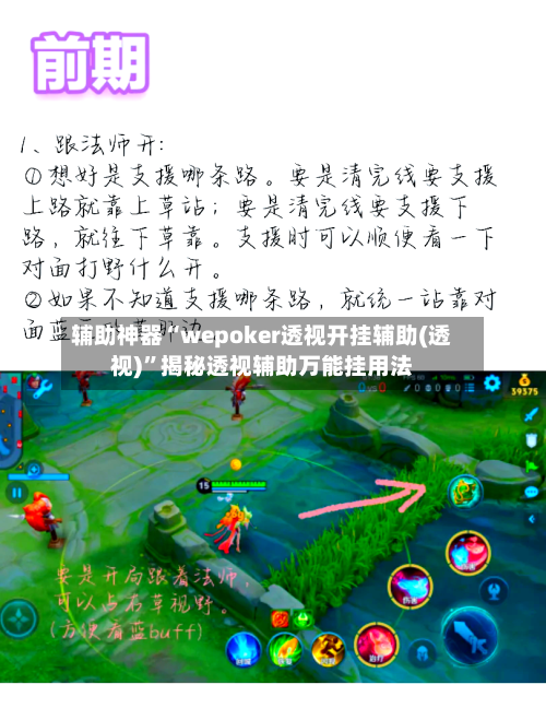 辅助神器“wepoker透视开挂辅助(透视)	”揭秘透视辅助万能挂用法-第2张图片