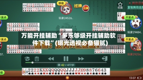 万能开挂辅助“多乐够级开挂辅助软件下载”(曝光透视必备猫腻)-第3张图片