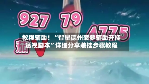 教程辅助！“智星德州菠萝辅助开挂透视脚本	”详细分享装挂步骤教程-第2张图片