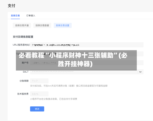 必看教程“小程序财神十三张辅助	”(必胜开挂神器)-第2张图片
