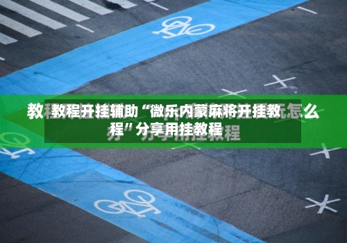 教程开挂辅助“微乐内蒙麻将开挂教程”分享用挂教程-第3张图片