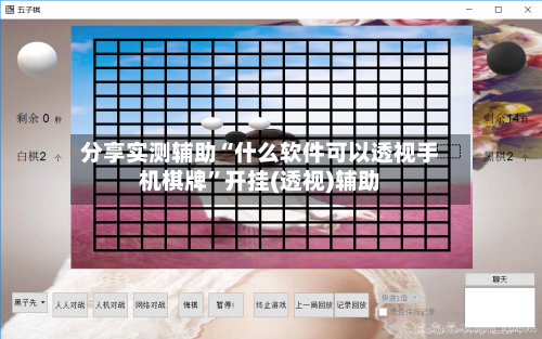 分享实测辅助“什么软件可以透视手机棋牌”开挂(透视)辅助-第3张图片