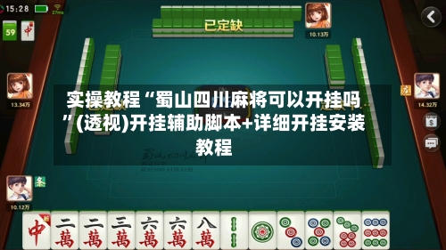实操教程“蜀山四川麻将可以开挂吗”(透视)开挂辅助脚本+详细开挂安装教程-第3张图片