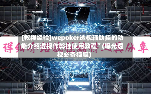 [教程经验]wepoker透视辅助挂的功能介绍透视作弊挂使用教程	”(曝光透视必备猫腻)-第2张图片