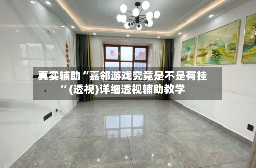 真实辅助“嘉邻游戏究竟是不是有挂”(透视)详细透视辅助教学-第3张图片