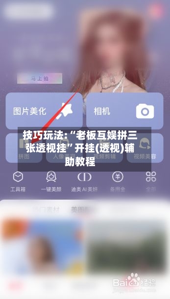 技巧玩法:“老板互娱拼三张透视挂”开挂(透视)辅助教程-第2张图片