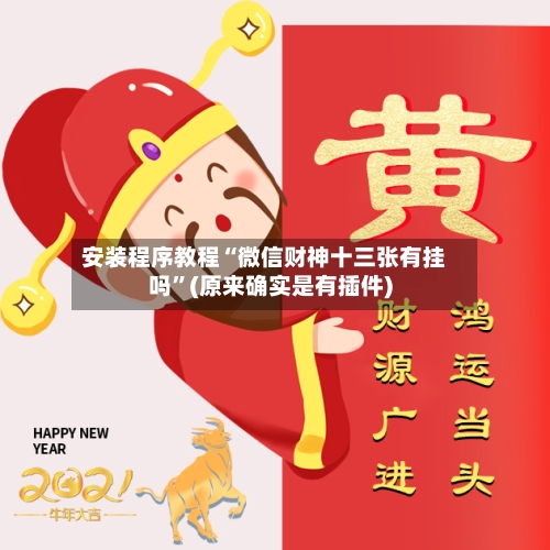 安装程序教程“微信财神十三张有挂吗”(原来确实是有插件)-第3张图片