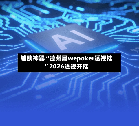 辅助神器“德州局wepoker透视挂”2026透视开挂-第2张图片