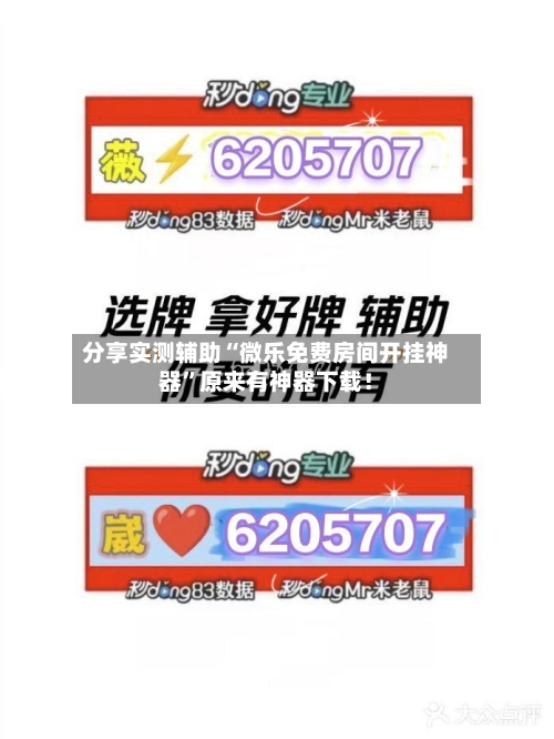 分享实测辅助“微乐免费房间开挂神器”原来有神器下载！-第3张图片