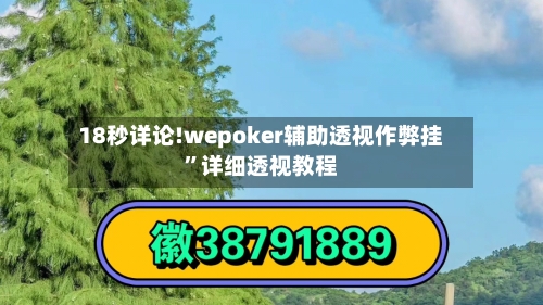 18秒详论!wepoker辅助透视作弊挂	”详细透视教程-第3张图片
