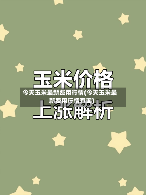 今天玉米最新费用行情(今天玉米最新费用行情查询)-第2张图片