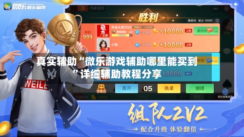 真实辅助“微乐游戏辅助哪里能买到”详细辅助教程分享-第2张图片