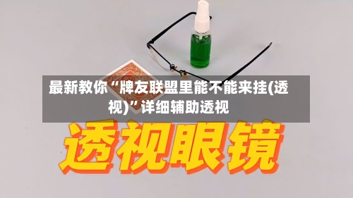 最新教你“牌友联盟里能不能来挂(透视)”详细辅助透视-第2张图片