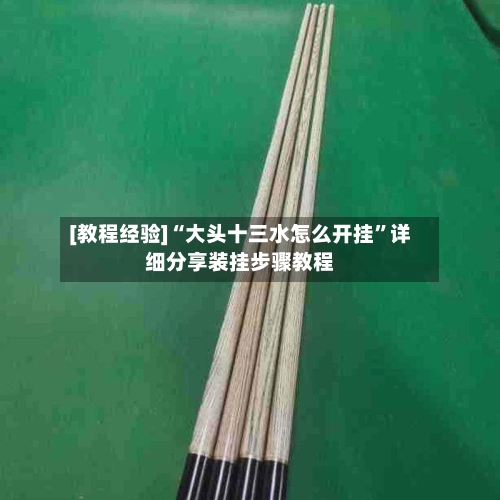 [教程经验]“大头十三水怎么开挂”详细分享装挂步骤教程