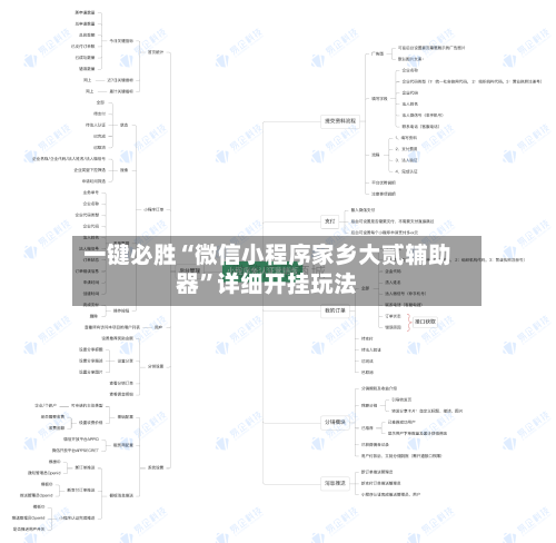 一键必胜“微信小程序家乡大贰辅助器”详细开挂玩法