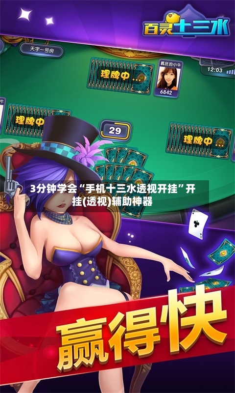 3分钟学会“手机十三水透视开挂”开挂(透视)辅助神器-第3张图片