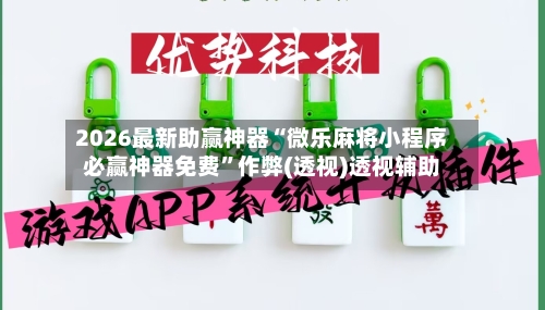2026最新助赢神器“微乐麻将小程序必赢神器免费”作弊(透视)透视辅助-第2张图片
