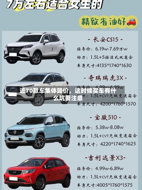 近70款车集体降价，这时候买车有什么坑要注意-第3张图片
