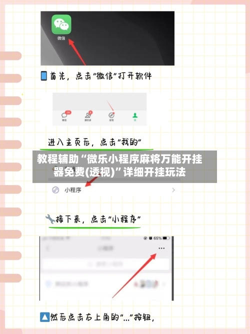 教程辅助“微乐小程序麻将万能开挂器免费(透视)	”详细开挂玩法-第2张图片
