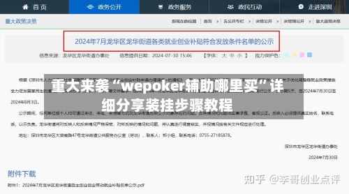 重大来袭“wepoker辅助哪里买”详细分享装挂步骤教程-第2张图片