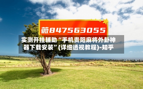 实测开挂辅助“手机贵阳麻将外卦神器下载安装”(详细透视教程)-知乎-第2张图片