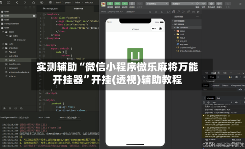 实测辅助“微信小程序微乐麻将万能开挂器”开挂(透视)辅助教程-第2张图片