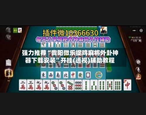 强力推荐“贵阳微乐捉鸡麻将外卦神器下载安装	”开挂(透视)辅助教程-第2张图片