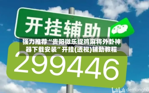 强力推荐“贵阳微乐捉鸡麻将外卦神器下载安装”开挂(透视)辅助教程-第3张图片
