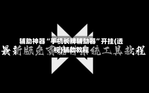 辅助神器“手机长牌辅助器”开挂(透视)辅助教程-第2张图片