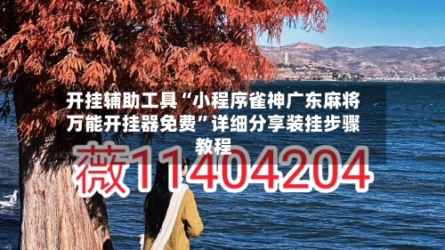 开挂辅助工具“小程序雀神广东麻将万能开挂器免费”详细分享装挂步骤教程-第3张图片