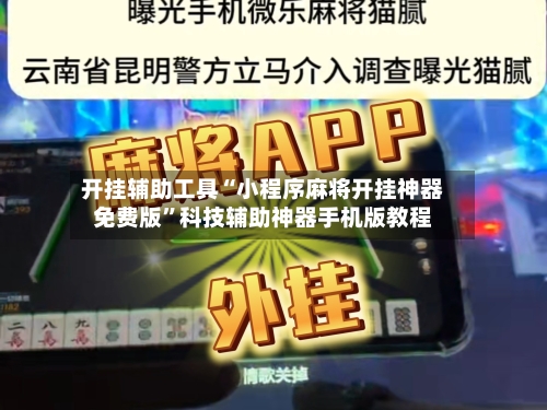 开挂辅助工具“小程序麻将开挂神器免费版”科技辅助神器手机版教程-第2张图片