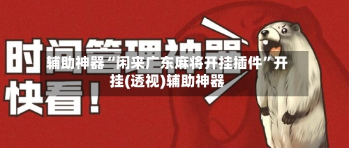 辅助神器“闲来广东麻将开挂插件”开挂(透视)辅助神器-第3张图片