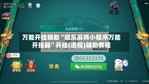 万能开挂辅助“微乐麻将小程序万能开挂器”开挂(透视)辅助教程-第2张图片