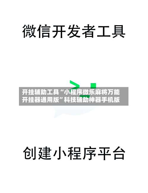 开挂辅助工具“小程序微乐麻将万能开挂器通用版”科技辅助神器手机版-第3张图片