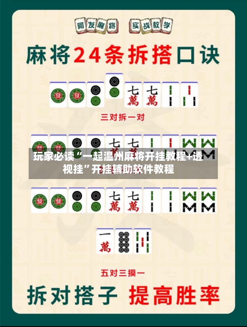 玩家必读“一起温州麻将开挂教程+透视挂”开挂辅助软件教程-第2张图片