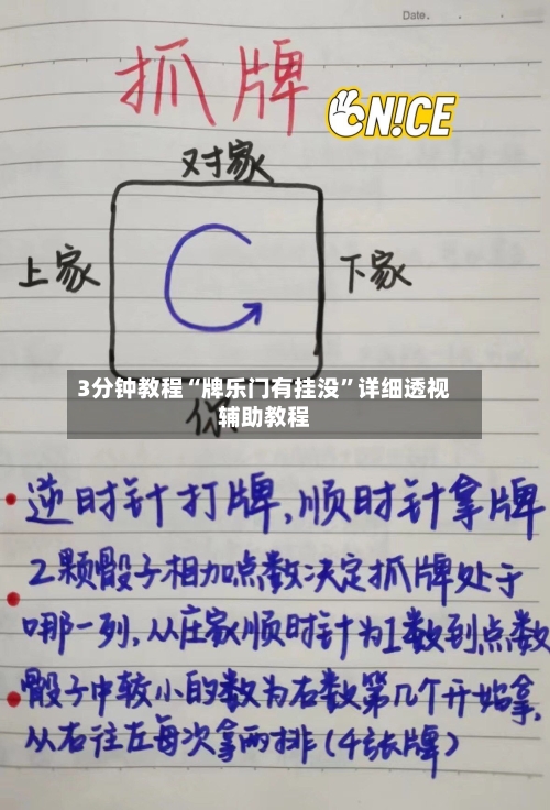 3分钟教程“牌乐门有挂没”详细透视辅助教程-第2张图片