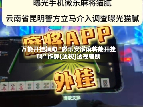 万能开挂辅助“微乐安徽麻将能开挂吗	”作弊(透视)透视辅助-第2张图片