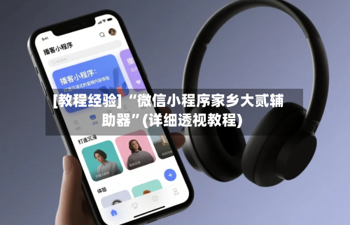 [教程经验] “微信小程序家乡大贰辅助器”(详细透视教程)-第3张图片