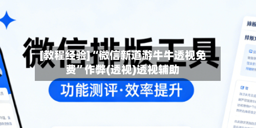 [教程经验]“微信新道游牛牛透视免费”作弊(透视)透视辅助-第3张图片