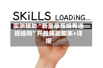 实测辅助“新皇豪互娱有透视挂吗”开挂辅助脚本+详细-第2张图片