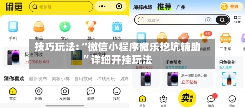 技巧玩法:“微信小程序微乐挖坑辅助”详细开挂玩法-第3张图片